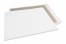 Kuverter med papbagside - 550 x 700 mm, 120 gr hvid kraftforside, 700 gr gråt duplex bagside, uden lim / uden dækstrimmel | PIT Packaging.dk | Alle-konvolutter
