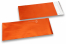Orange farvede mat metallisk foliekuverter - 110 x 220 mm | PIT Packaging.dk | Alle-konvolutter