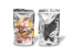 Ståposer transparent og metalliske - sølvmetallisk, 160 x 270 x 80 mm - 750 ml | PIT Packaging.dk | Alle-konvolutter