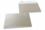 Sølvfarvede kuverter med perlemorseffekt - 162 x 229 mm | PIT Packaging.dk | Alle-konvolutter