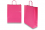 Papirsposer med hank snoet - lys rosa, 320 x 120 x 410 mm, 100 g | PIT Packaging.dk | Alle-konvolutter