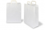 Papirsposer med hank foldbar - hvid, 320 x 140 x 420 mm | PIT Packaging.dk | Alle-konvolutter