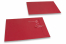 Kuverter med snøreluk - 229 x 324 mm, rød | PIT Packaging.dk | Alle-konvolutter
