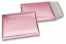 ECO boblekuvert af metallisk plast - roseguld 180 x 250 mm | PIT Packaging.dk | Alle-konvolutter