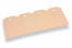 Manillamærker - Brun 35 x 70 mm | PIT Packaging.dk | Alle-konvolutter