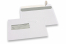 Konvolutter til laserprinter, 162 x 229 mm (C5), rude til venstre 40 x 110 mm, rude positioneret 20 mm fra venstre og 72 mm fra bunden, vægt ca. 7 g pr. stk.  | PIT Packaging.dk | Alle-konvolutter