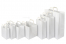 Papirsposer med hank foldbar - hvid | PIT Packaging.dk | Alle-konvolutter