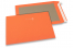 Farvede kuverter med karton på bagsiden - Orange, 229 x 324 mm | PIT Packaging.dk | Alle-konvolutter