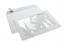 Konvolutter med panoramarude, 229 x 324 mm (A4), 160 g, selvklæbende med dækstrimmel (rudeformat 170 x 270 mm, placering: 27 mm fra venstre, 30 mm fra bunden) | PIT Packaging.dk | Alle-konvolutter