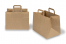 Papirsposer med hank foldbar - brun, 317 x 218 x 245 mm | PIT Packaging.dk | Alle-konvolutter