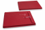 Kuverter med snøreluk - 229 x 324 x 25 mm, rød | PIT Packaging.dk | Alle-konvolutter