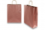 Papirsposer med hank snoet - rød metallisk, 320 x 120 x 410 mm, 100 g | PIT Packaging.dk | Alle-konvolutter