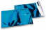 Blå metallisk foliekuverter - 162 x 229 mm | PIT Packaging.dk | Alle-konvolutter