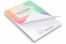 Notesblok med print - 210 x 297 mm, omslag med mat laminat | PIT Packaging.dk | Alle-konvolutter