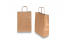 Papirsposer med hank snoet - bronze, 220 x 100 x 310 mm, 90 g | PIT Packaging.dk | Alle-konvolutter