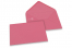 Farvede kuverter til lykønskningskort - Pink, 133 x 184 mm | PIT Packaging.dk | Alle-konvolutter