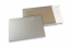 Farvede kuverter med karton på bagsiden - Sølv, 162 x 229 mm | PIT Packaging.dk | Alle-konvolutter