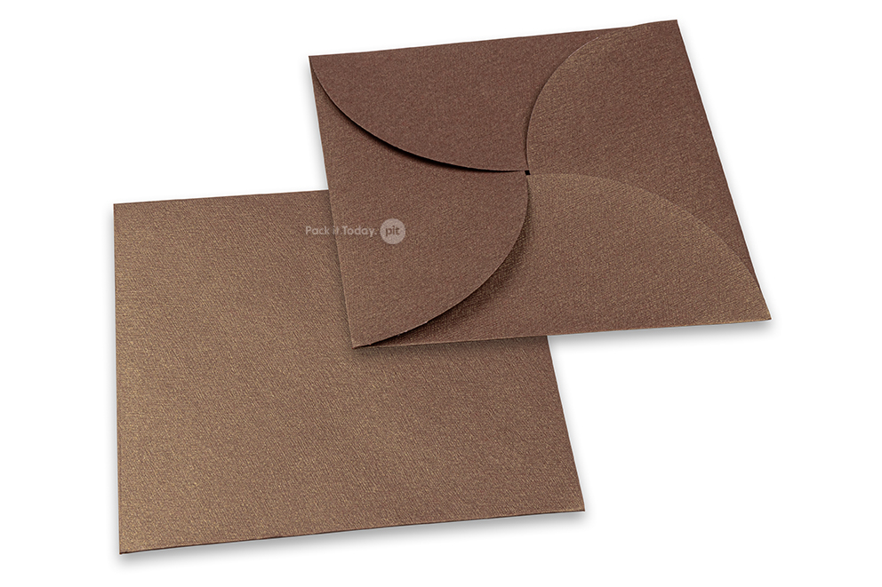 Kuverter i pochette-stil - Kobber
