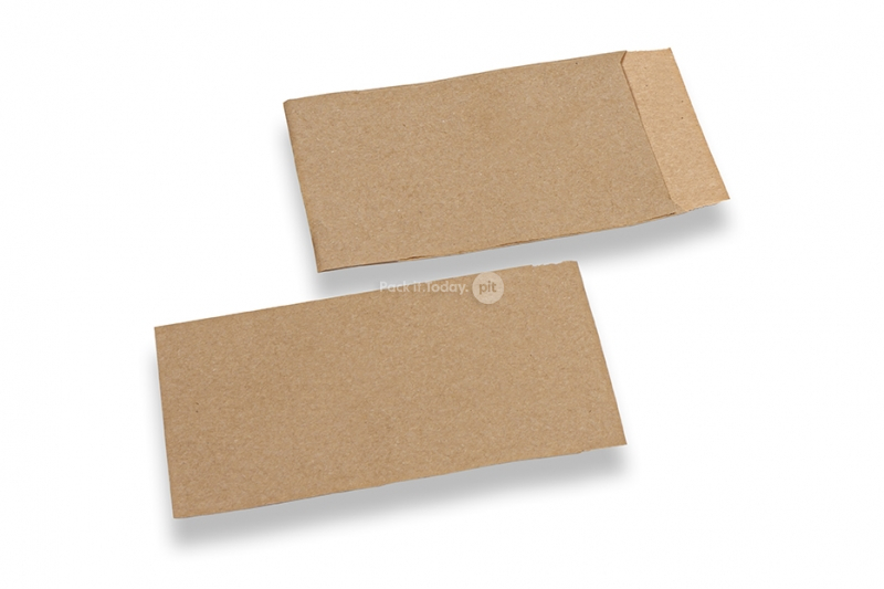 L&oslash;nkuverter af kraftpapir - 63 x 93 mm