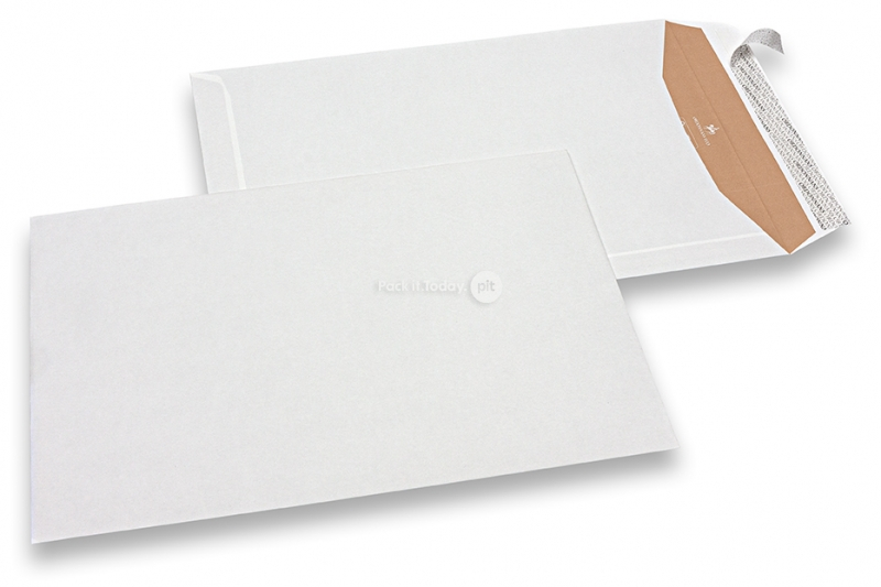 Offwhite papirkuverter, 229 x 324 mm (C4), 120 g, vægt ca. 18 g pr. stk.