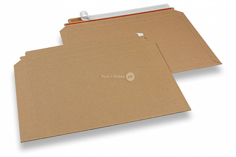 Brune papkuverter - 234 x 334 mm