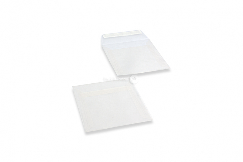 Kuverter i kalkerpapir - 160 x 160 mm