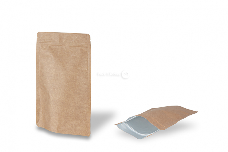 Brune ståposer i kraftpapir - 160 x 270 x 80 mm, 750 ml