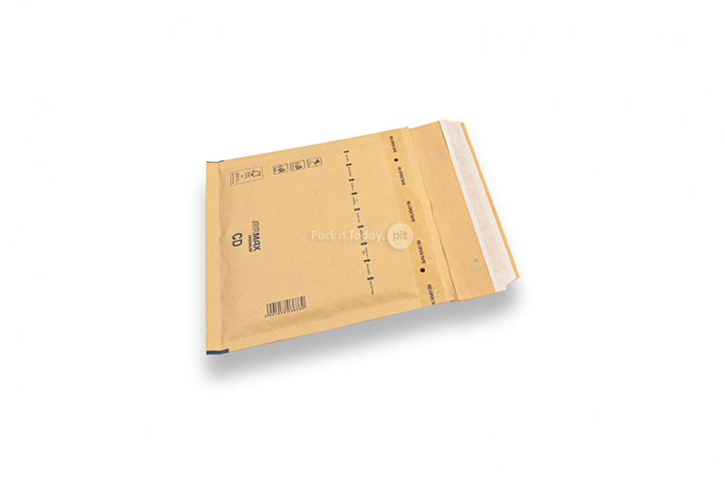 Brune boblekuvert (80 g) - 170 x 160 mm (CD)