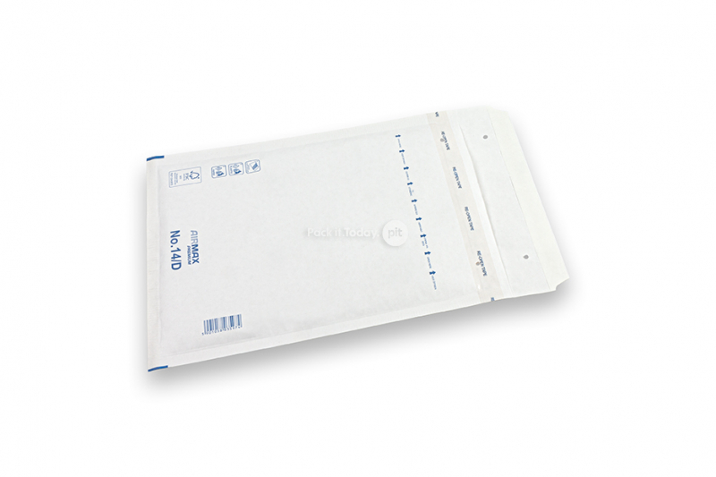 Hvid boblekuvert (80 g) - 180 x 265 mm