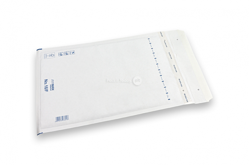 Hvid boblekuvert (80 g) - 220 x 340 mm