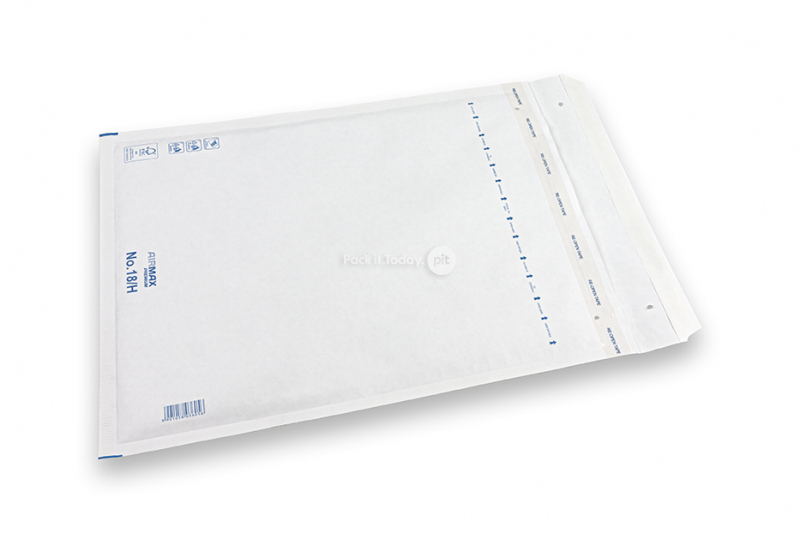 Hvid boblekuvert (80 g) - 270 x 360 mm