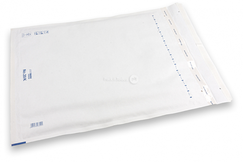Hvid boblekuvert (80 g) - 350 x 470 mm