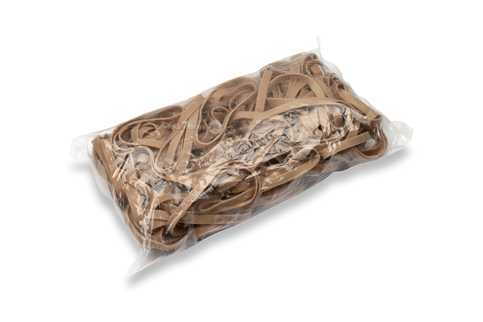 Elastikker til kontoret - pose, 500 g (bred)