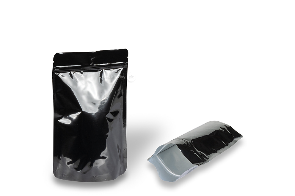 Ståposer - glansfuld sort - 130 x 225 x 70 mm, 500 ml