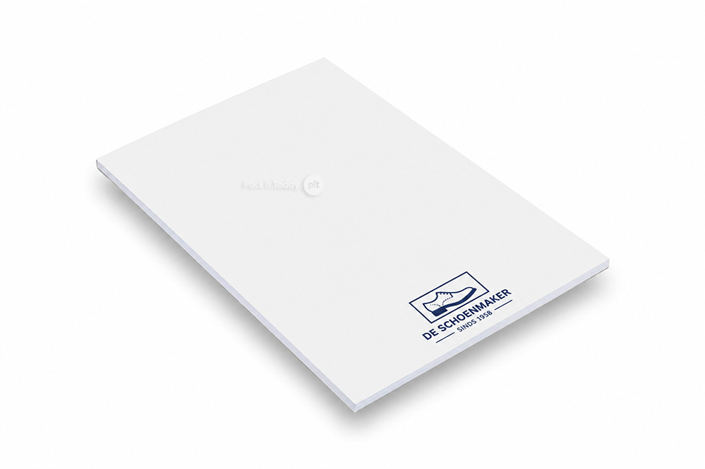 Notesblok med print - 148 x 210 mm, uden omslag