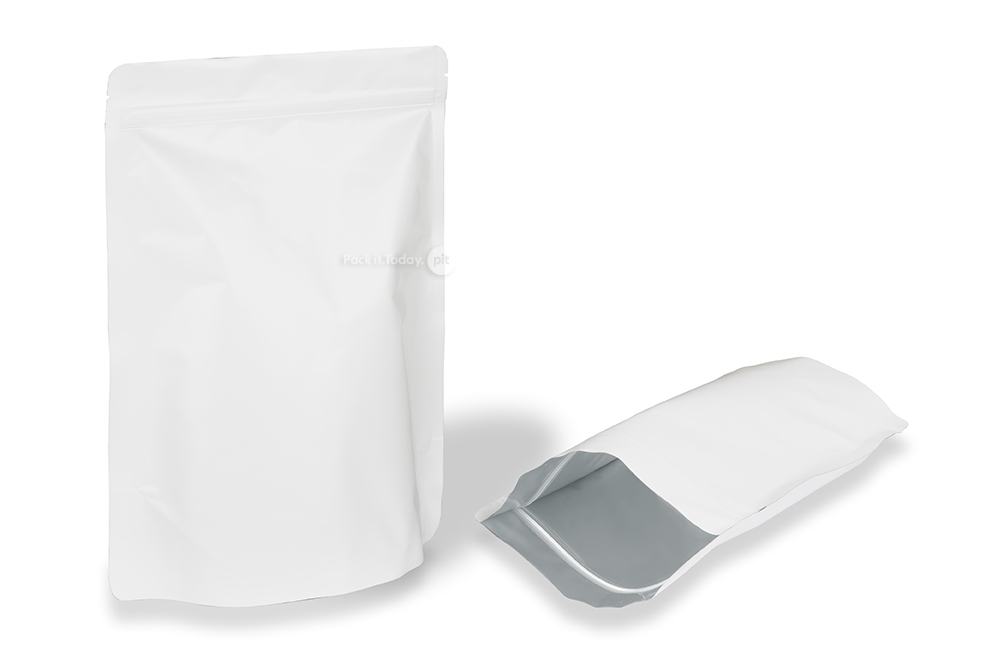 Hvide ståposer i kraftpapir - 200 x 300 x 100 mm, 1800 ml