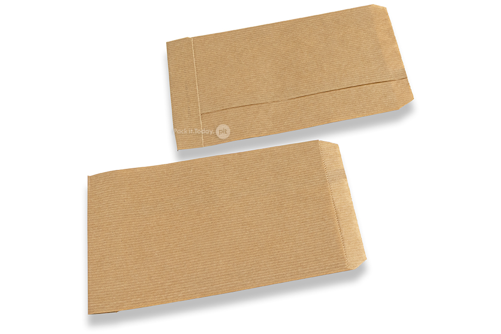 Brune poser af papir - 120 x 190 mm