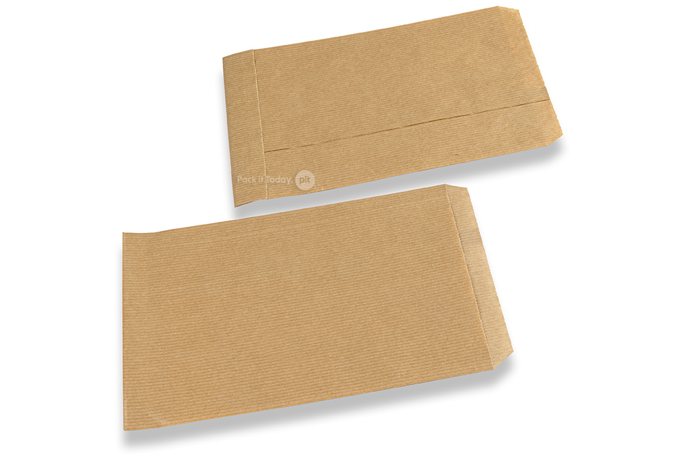 Brune poser af papir - 150 x 220 mm