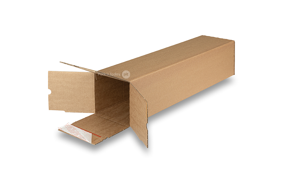 Kvadratiske QuattroStar paprør med selvklæb - 610 x 140 x 140 mm
